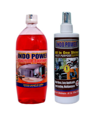 ADVANCE FLOOR CLEANER SHAMPOO (ROSE) 1ltr.+ALL IN-ONE MULTI-PURPOSE SHINER 200ml.