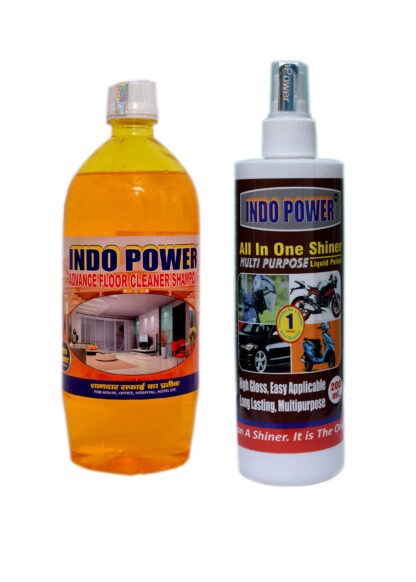 ADVANCE FLOOR CLEANER SHAMPOO (LIME) 1ltr.+ALL IN-ONE MULTI-PURPOSE SHINER 200ml.