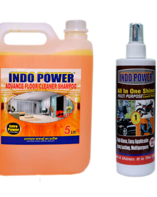 ADVANCE FLOOR CLEANER SHAMPOO (LIME) 5ltr.+ALL IN-ONE MULTI-PURPOSE SHINER 200ml.