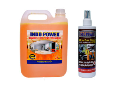 ADVANCE FLOOR CLEANER SHAMPOO (LIME) 5ltr.+ALL IN-ONE MULTI-PURPOSE SHINER 200ml.
