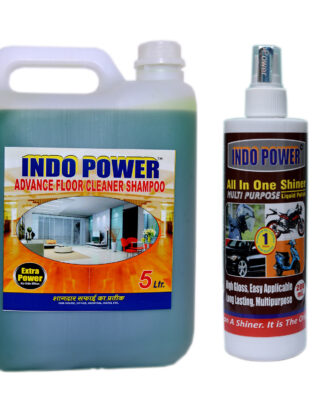 Advance Floor Cleaner Shampoo (Jasmein) 5ltr, All In-One Multi-Purpose Shiner 200ml.