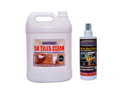 TILES CLEANER 5ltr. +ALL IN-ONE MULTI-PURPOSE SHINER 200ml.