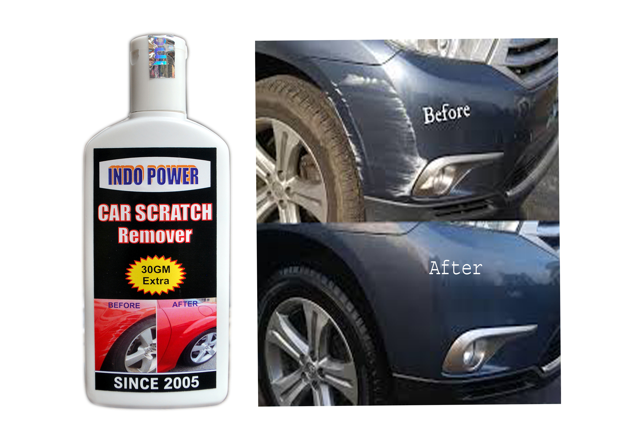 CAR SCRATCH REMOVER 100gm.All Colour Car & Bike Scratch Remover, Advanced  Formula Rubbing Compound (Not