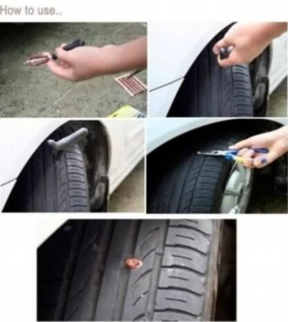 CAR 5X RUBBING 250gm+ Tubelass smart Panchar Kit.+All Tyre Cleaning Brush - Image 4